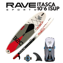 Load image into Gallery viewer, Rave Sports 10'6" Itasca Salmon Red Inflatable Paddleboard
