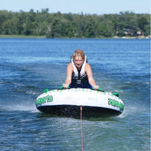 Load image into Gallery viewer,  1 boy riding Rave Sports Frantic 2 Rider Towable 02406