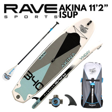 Load image into Gallery viewer, Rave Sports 11'2" Akina Blue Inflatable Paddleboard