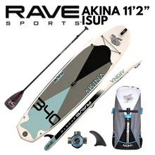 Load image into Gallery viewer, Rave Sports 11'2" Akina Blue Inflatable Paddleboard