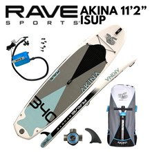 Load image into Gallery viewer, Rave Sports 11'2" Akina Blue Inflatable Paddleboard
