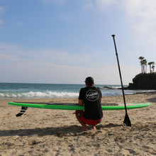 Load image into Gallery viewer, POP Board Co 11'0" Huckleberry Mint Bamboo Paddle Board