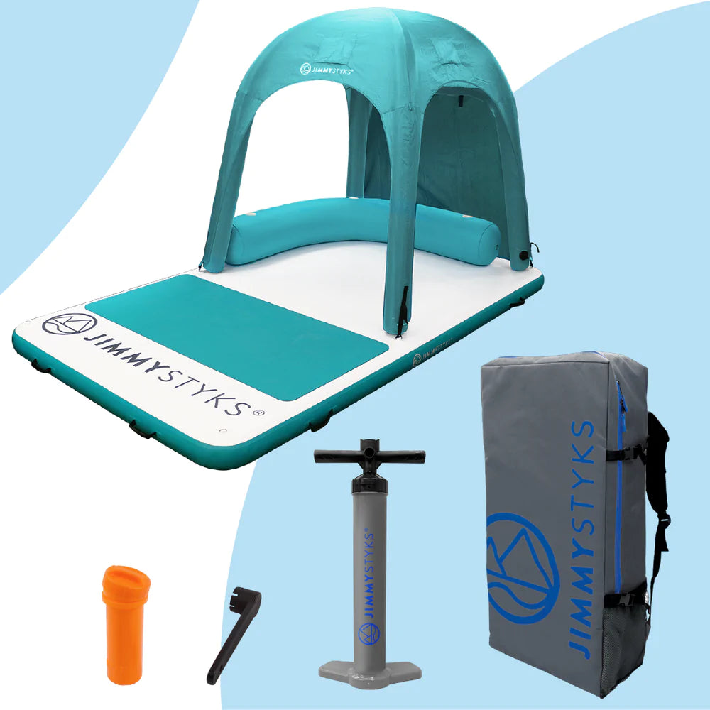 Jimmy Styks 10' Water Mat (with Detachable Canopy)