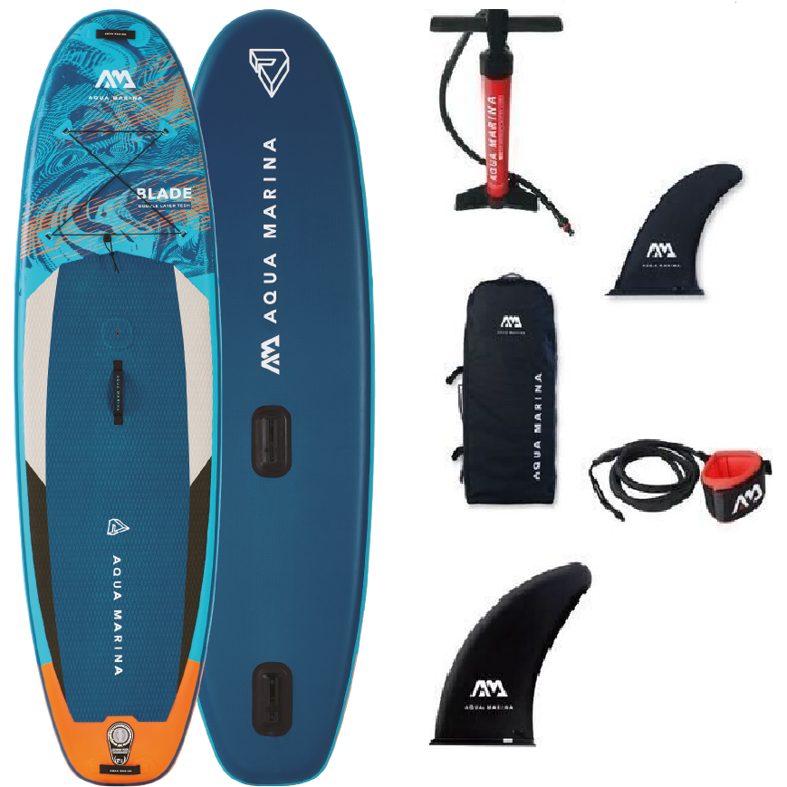 Inflatable Paddleboard - Aqua Marina Blade 10'6" WindSUP Inflatable Stand Up Paddle Board 2022 complete set