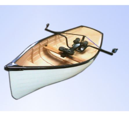 Heritage 15 Single Fixed Seat Rowing Guideboat Little River Rowboat