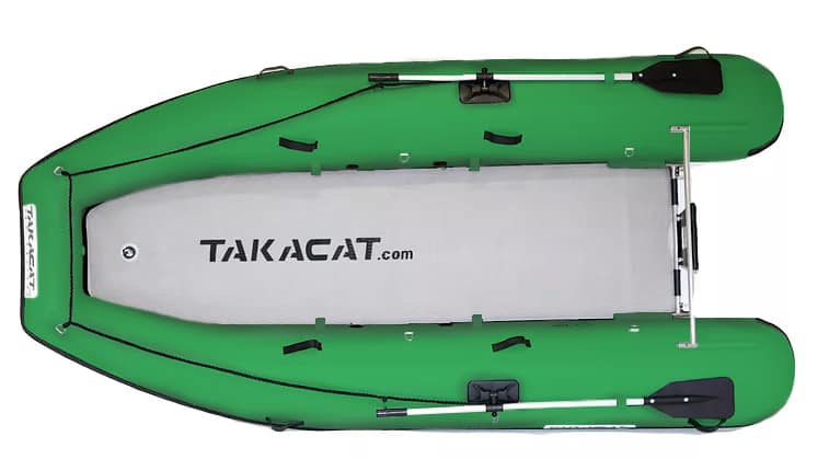 Takacat T380S Inflatable Boat green