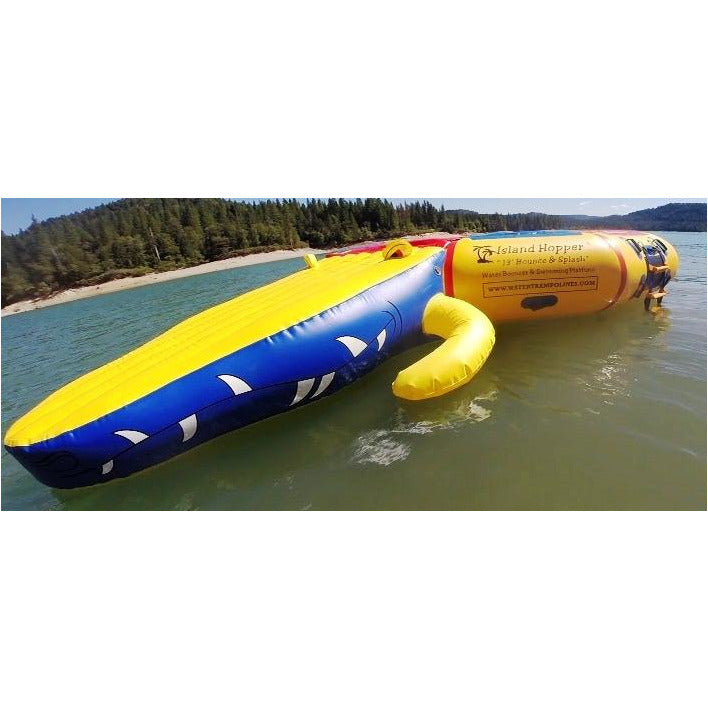 Island Hopper Gator Monster Head attached with Island hopper 13 Bounce and Splash