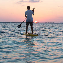 Load image into Gallery viewer, POP Board Co 11'0" The POP Up Yellow/ Turquoise Stand Up Paddle Board