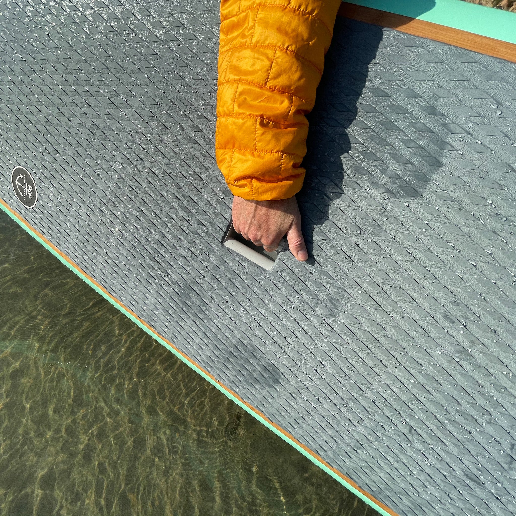 POP Board Co 11'0" Huckleberry Mint Bamboo Paddle Board