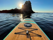 Load image into Gallery viewer, POP Board Co 11'0" Huckleberry Mint Bamboo Paddle Board