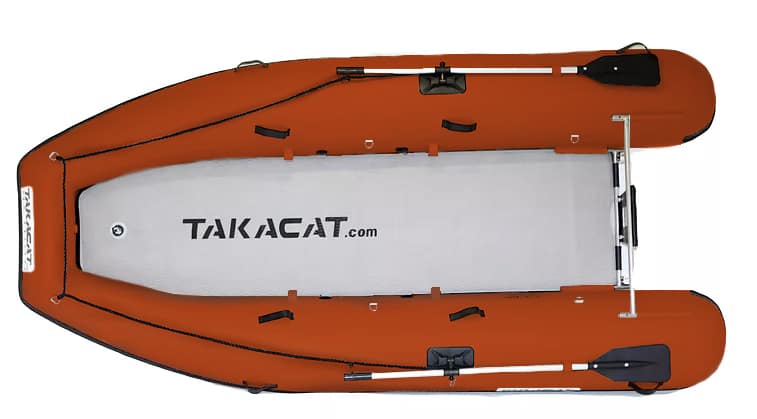 Takacat T380S Inflatable Boat orange