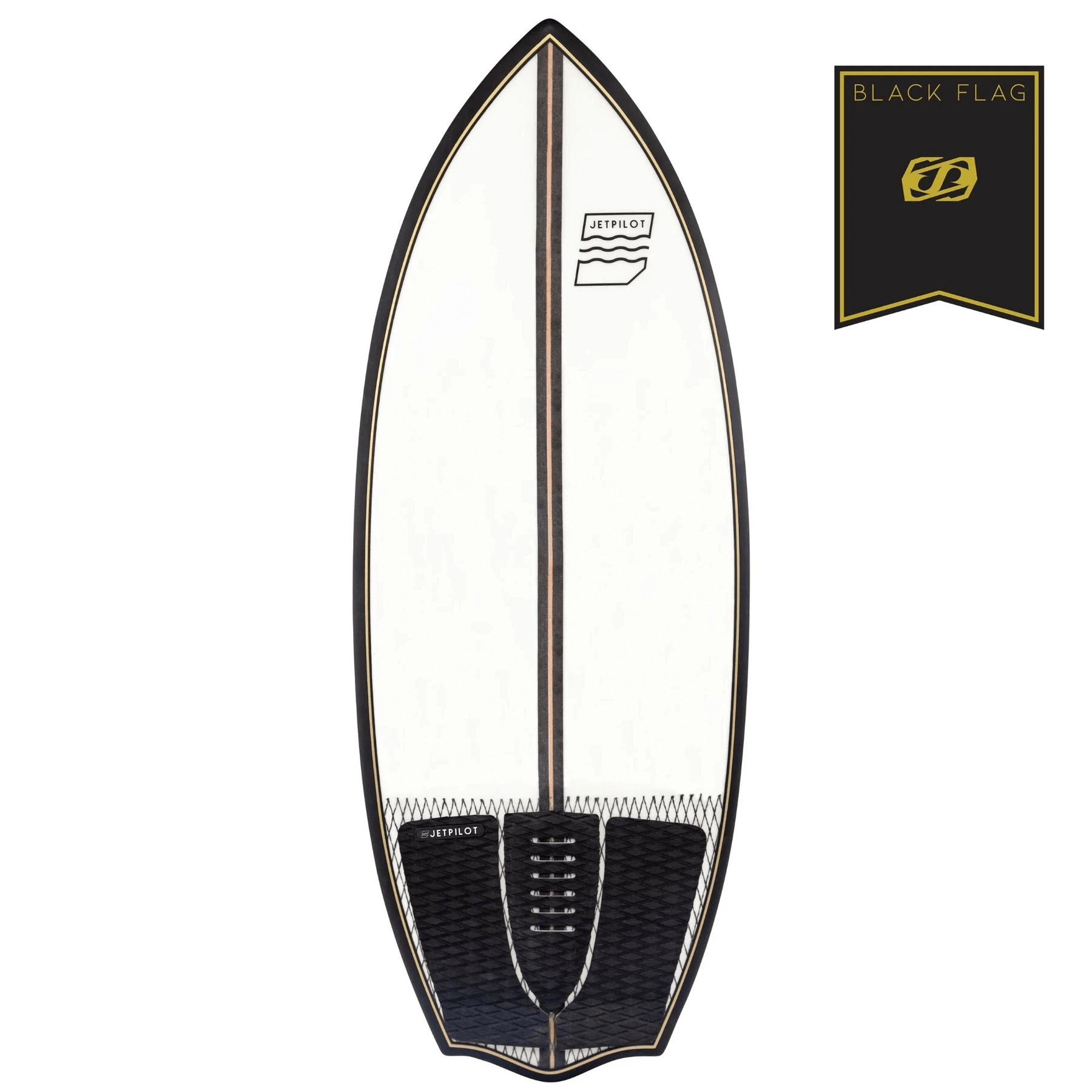 Wakesurfer - JETPILOT BLACK FLAG 4'4