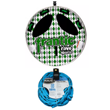 Load image into Gallery viewer, Rave Sports Frantic 2 Rider Towable 02406 with 6 Rider Tow Rope 01037