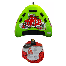 Load image into Gallery viewer, Rave Sports Mambo 3 Rider Towable 02463 with 2 Rider Tow Rope 02331