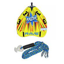 Load image into Gallery viewer, Rave Sports Razor 2 Rider Towable 02265 with Heavy Duty Tow Harness 02335