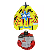 Load image into Gallery viewer, Rave Sports Razor 2 Rider Towable 02265 2 Rider Tow Rope 02331
