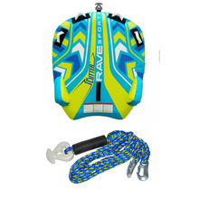 Load image into Gallery viewer, Rave Sports  Cutter 2 Person Towable 02826 with Heavy Duty Tow Harness 02335