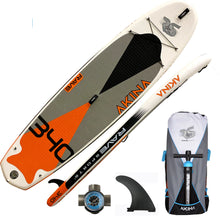 Load image into Gallery viewer, Rave Sports 11'2" Akina Orange Inflatable Paddleboard