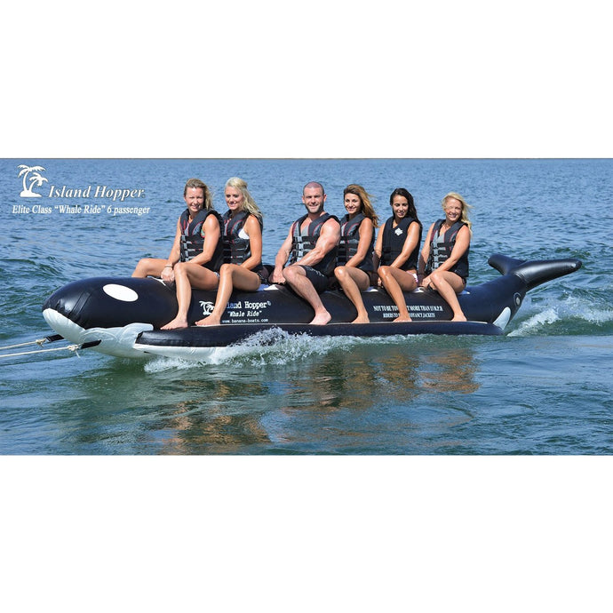 Banana Boat - Island Hopper 6 Passenger Whale Ride Banana Boat 18'  PVC-6-WR