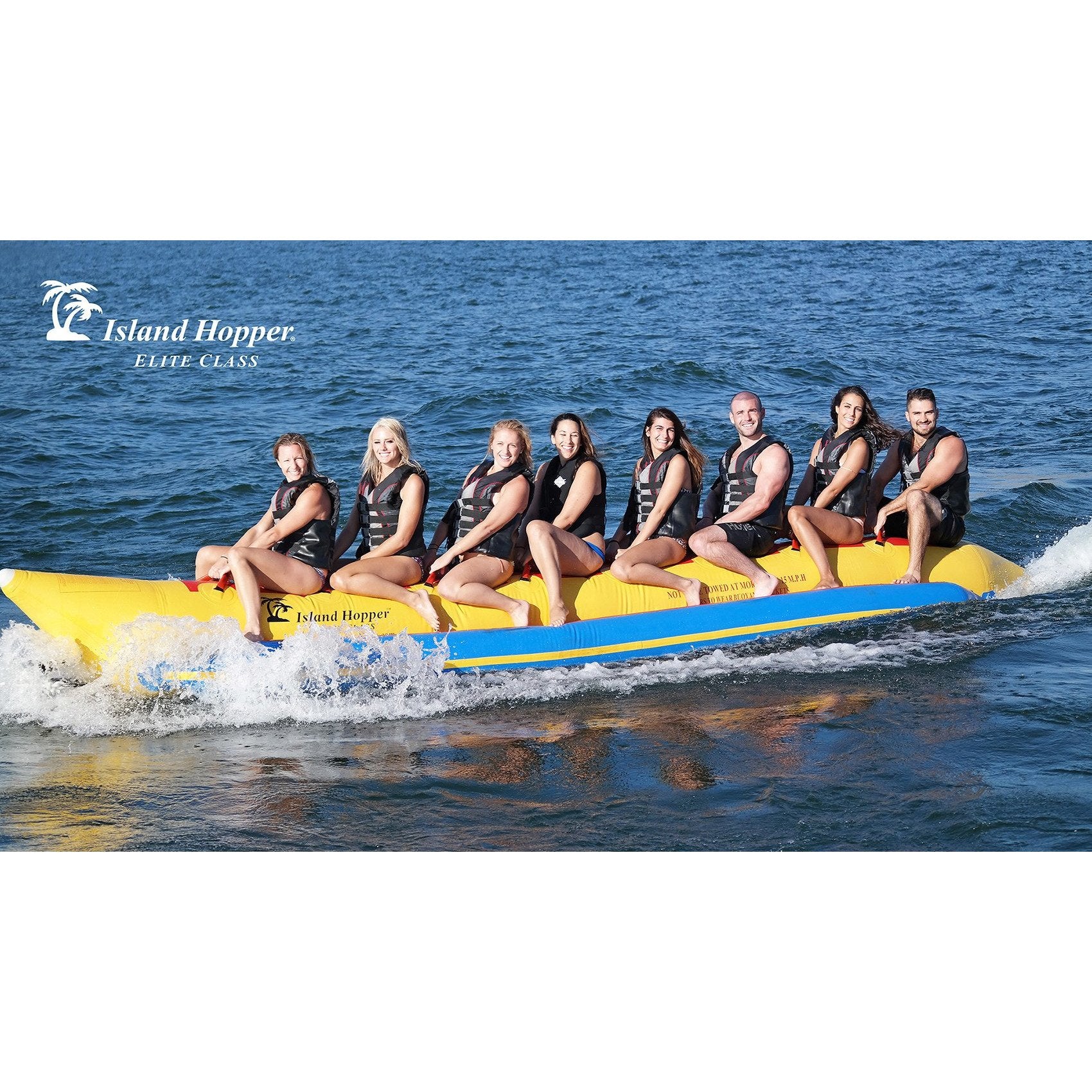 Banana Boat - Island Hopper Elite Class 8 Passenger Banana Boat 21'   PVC-8- Inline