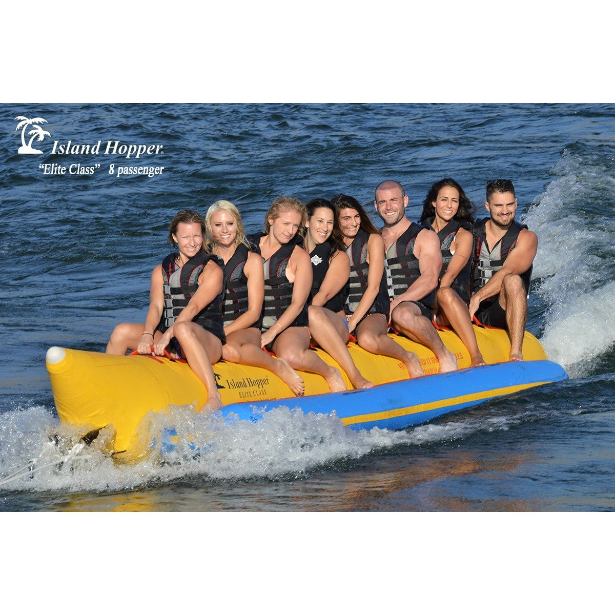 Banana Boat - Island Hopper Elite Class 8 Passenger Banana Boat 21'   PVC-8- Inline