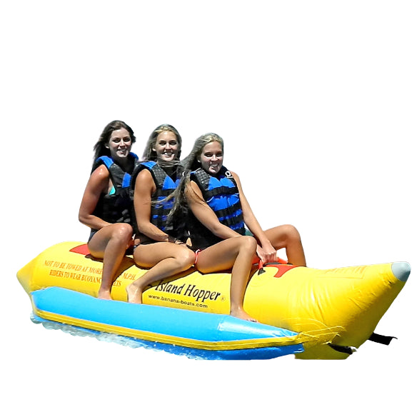 Banana Boat - Island Hopper Heavy Recreational 3 Passenger Banana Boat 13'   PVC-3