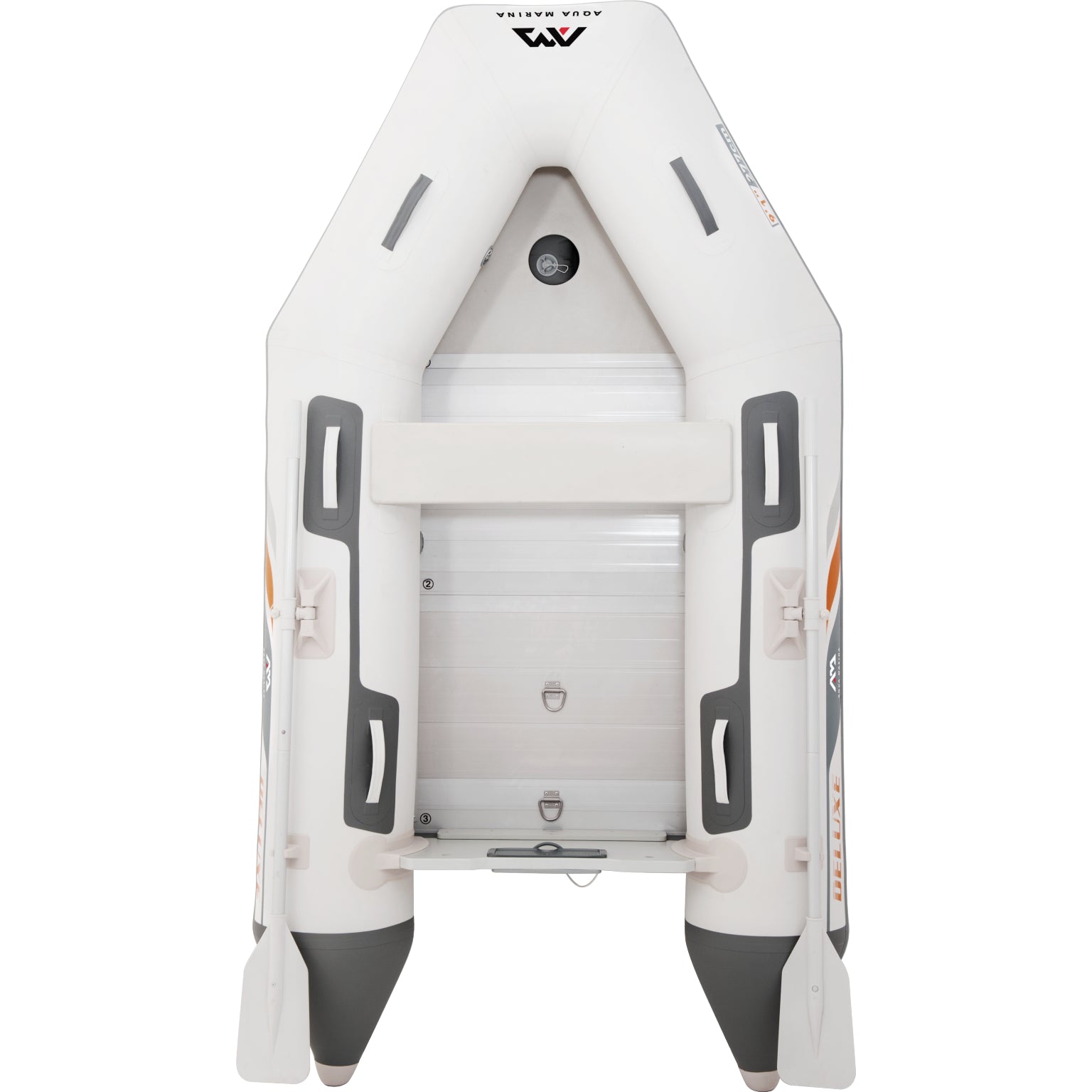 Boat - Aqua Marina The A-Deluxe Sports Boat W/Aluminum Deck BT-88850AL