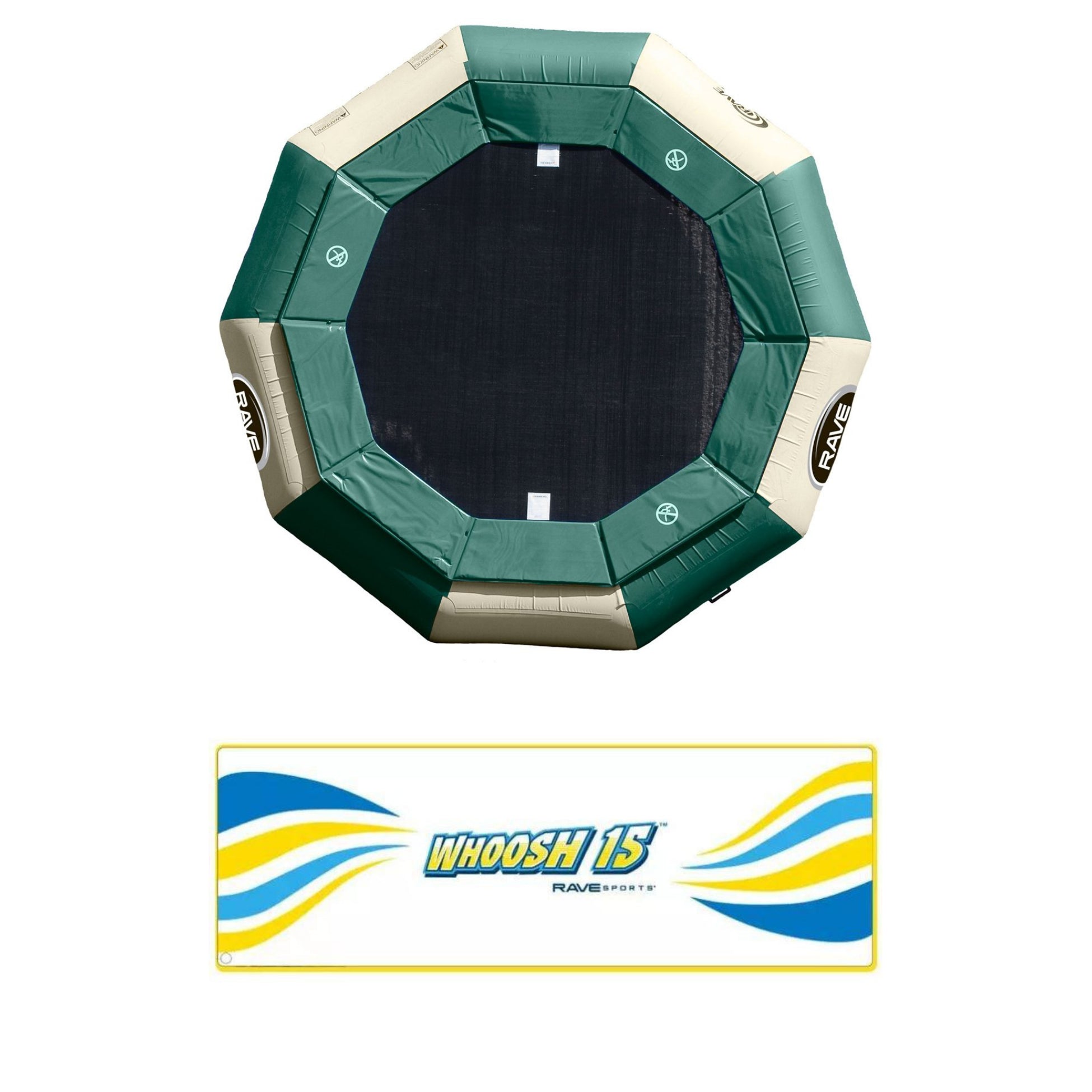 Bouncer - Rave Sports Aqua Jump Eclipse 120 Northwood's Water Trampoline  00121