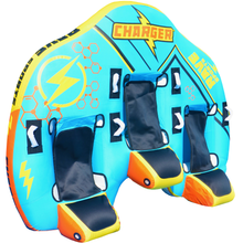 Load image into Gallery viewer, Rave Charger 3P Towable Tube left side top view
