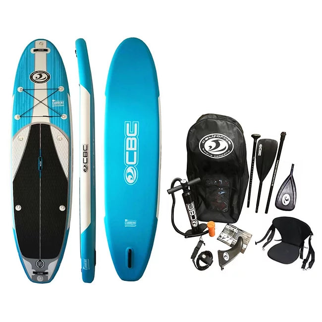 California Board Company 11' Current Crossover I-SUP w/ Seat complete set