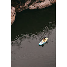Load image into Gallery viewer, Inflatable Paddle Board - POP Board Co 11'0" The POP Up Yellow/ Turquoise