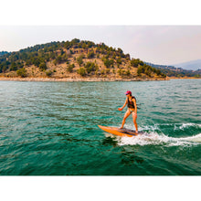 Load image into Gallery viewer, Woman riding  Yujet Electric Surfobard EJB-01