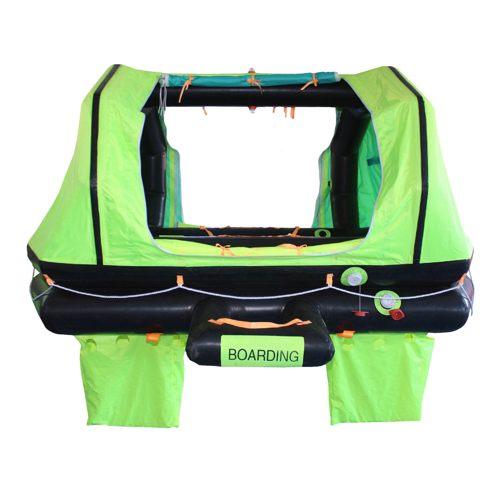 Liferaft - Superior Life-Saving ISO Wave Breaker Self-Righting Liferaft, 4-8 Person