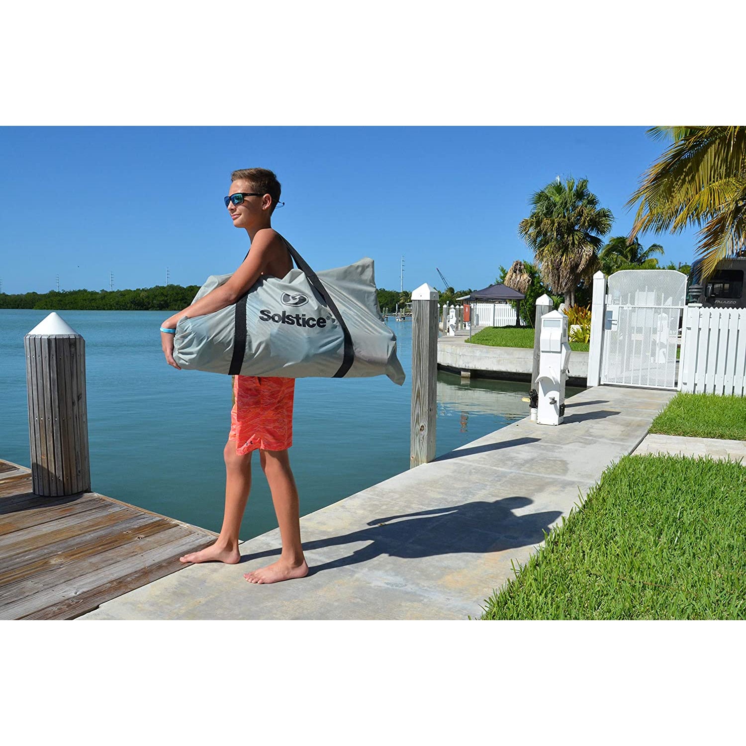 Platform - Solstice Watersports Inflatable Dock 8' X 5' 30805