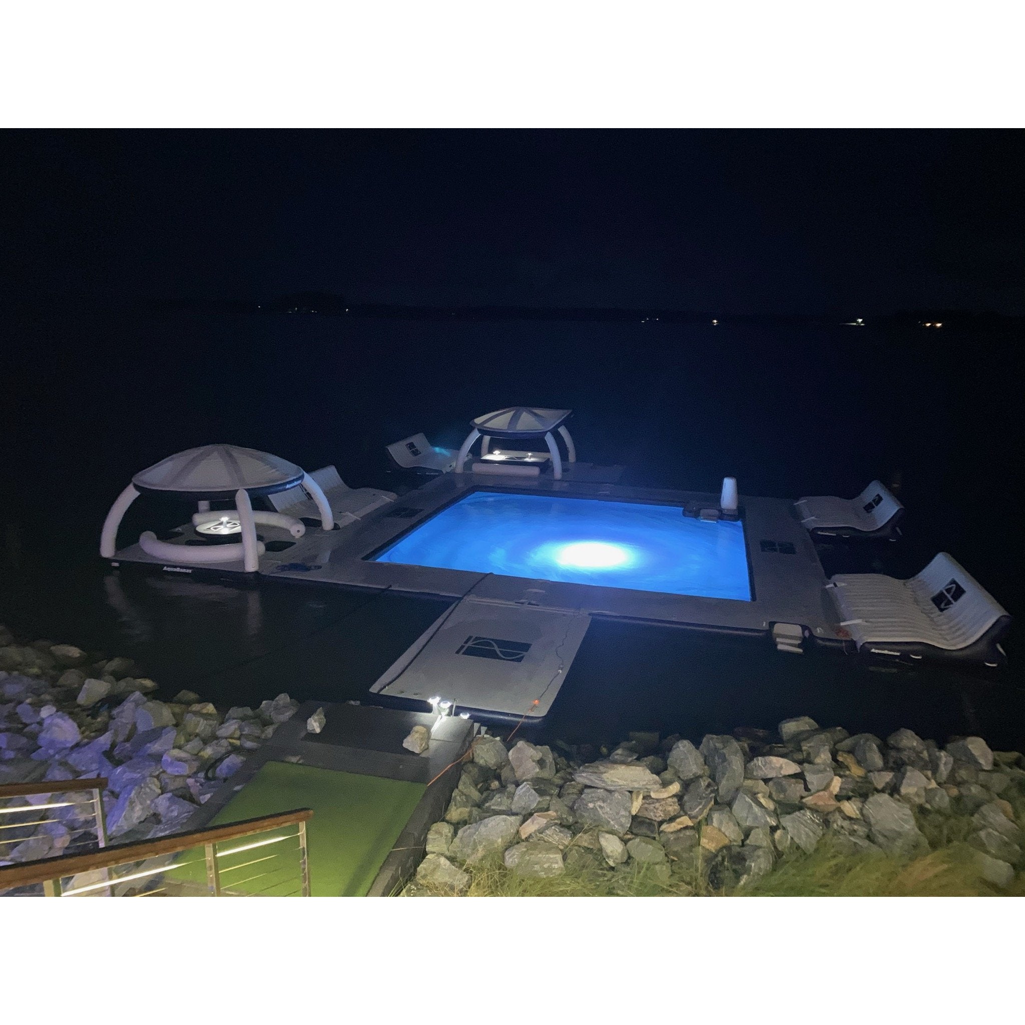 Platforms/Mats - AquaBanas King Lounger AB0302