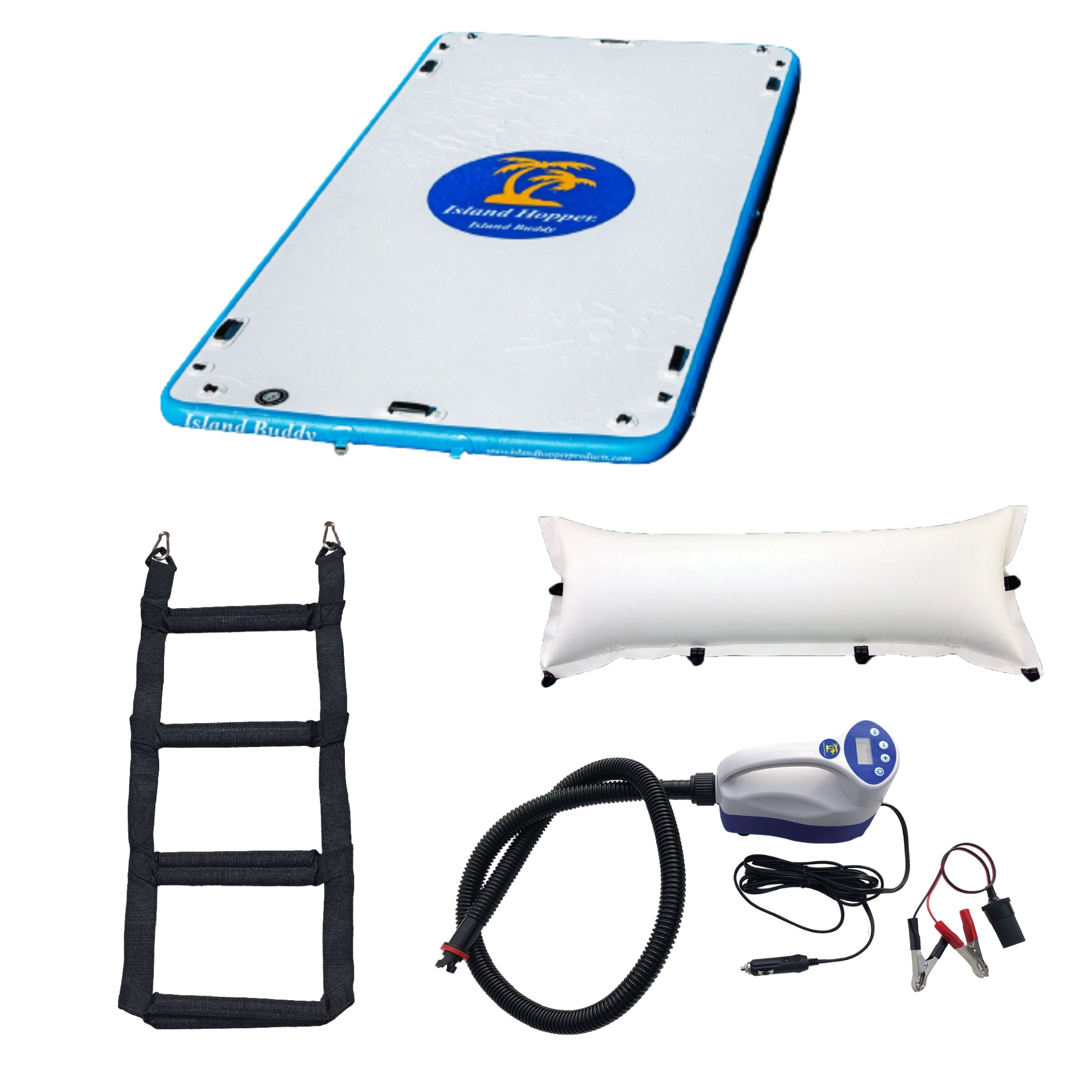 Platforms/Mats - Island Hopper 12'X6'  Island Buddy Water Platform & Dock  IHBUDDY12