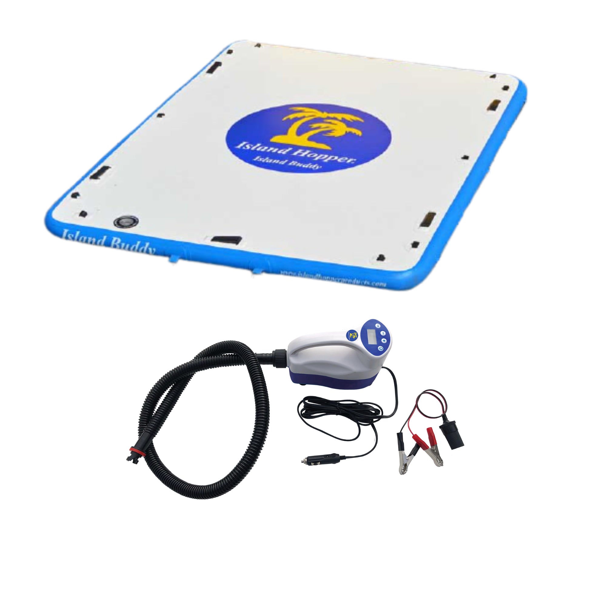 Platforms/Mats - Island Hopper 8'X6' Island Buddy Water Platform & Dock IHBUDDY8