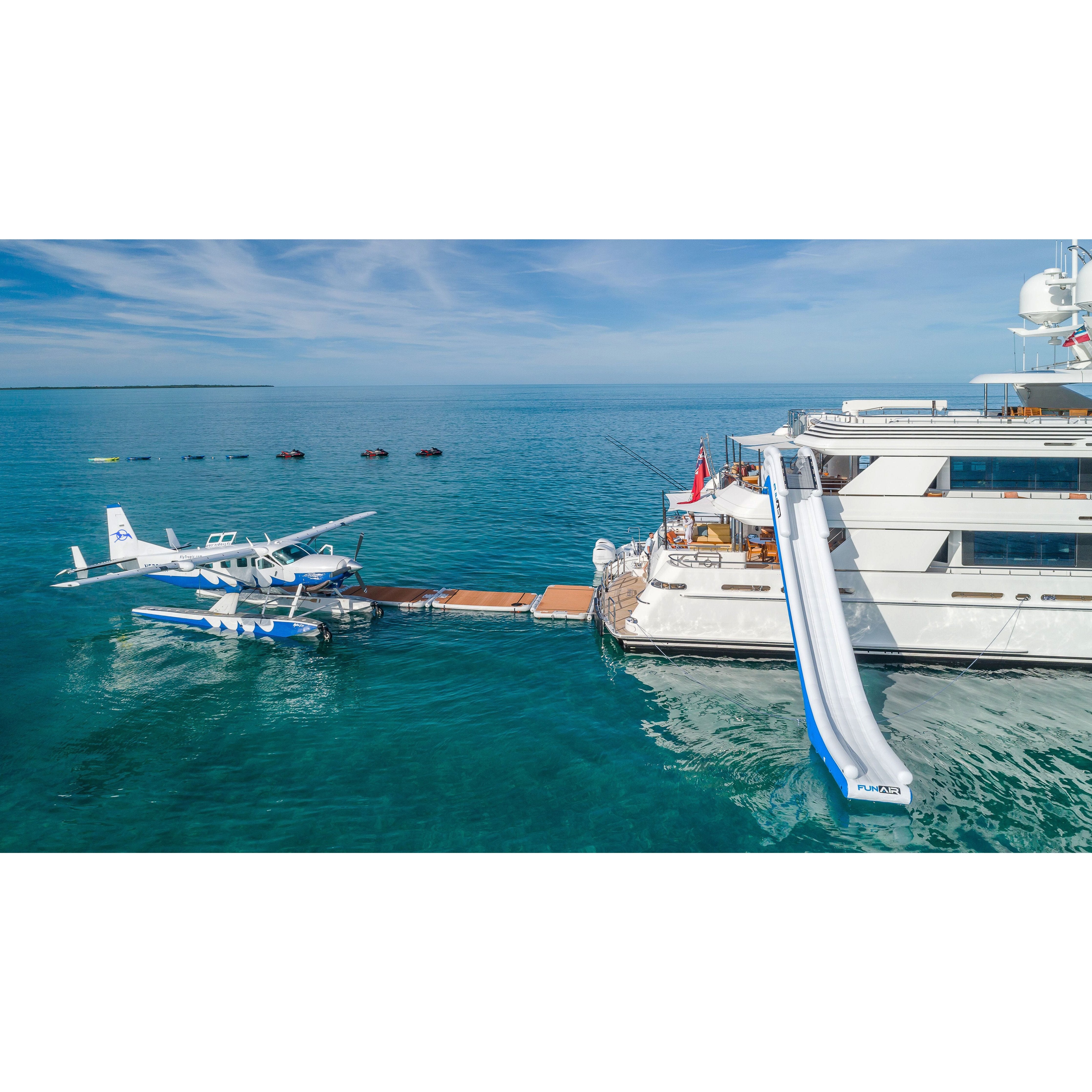 Platforms/Mats - NautiBuoy 525 Sport Teak 11'6" Platform