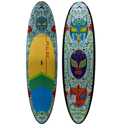 Pulse The Luchedor 11' Rectech Board front and back side