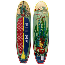 Load image into Gallery viewer, Pulse The Mermaid 10'6" Tradisional SUP Front and back view