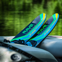 Load image into Gallery viewer, Rave Adult Pure Combo Water Ski on the boat