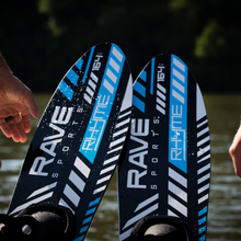 Load image into Gallery viewer, Rave Adult Rhyme Shaped Combo Water Ski Close Look