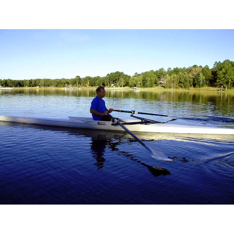Boats - Man riding on Little River Marine Cambridge Rowing Shell