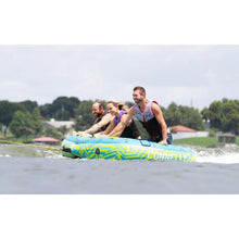 Load image into Gallery viewer, 3 Persons Enjoying While Riding on The Connelly Destroyer 3 3-Person Towable Tube 67201071