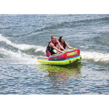Load image into Gallery viewer, 2 People Riding The Connelly Fun 2 Towable Tube