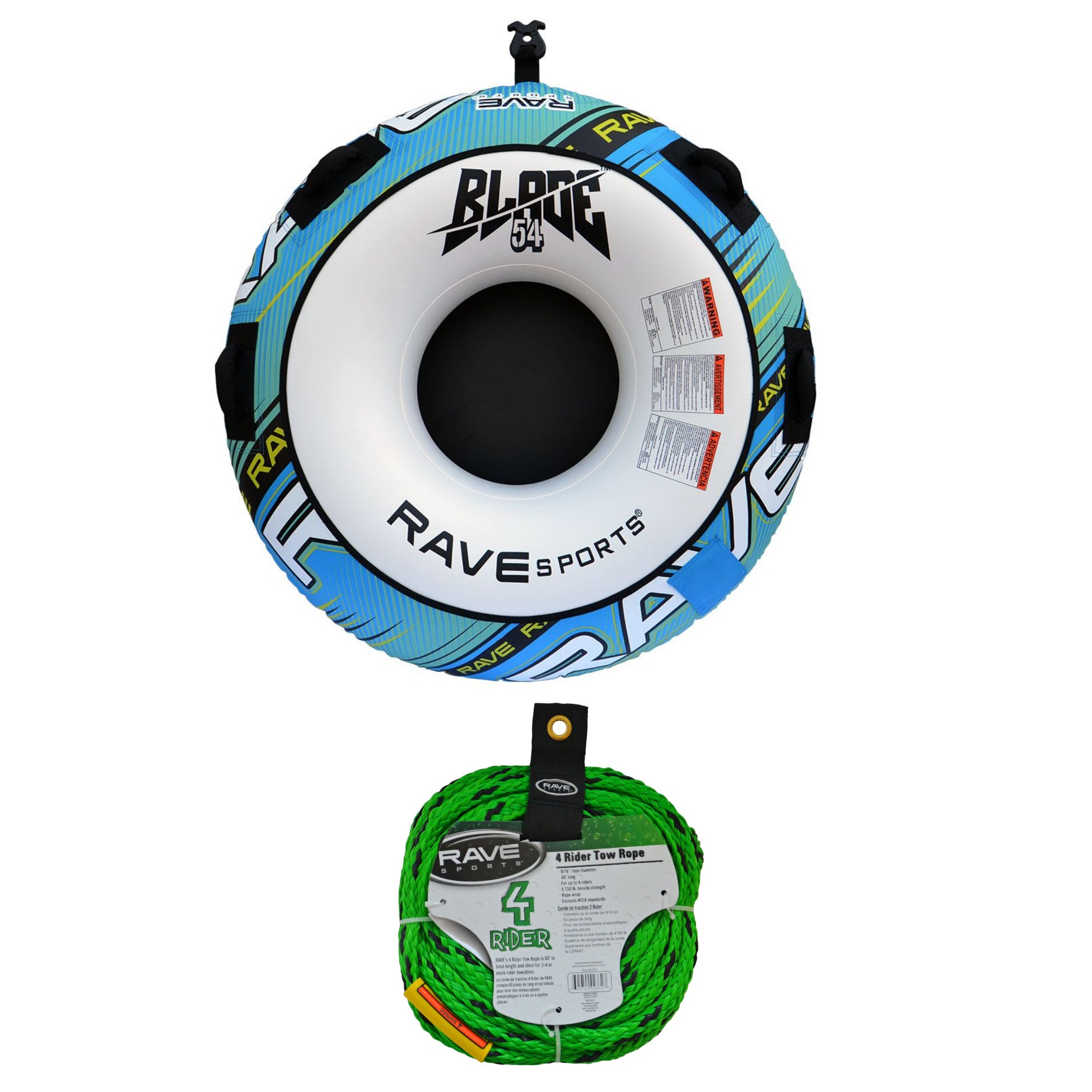 Towables / Tubes - Rave Sports Blade 54" 1 Rider Towable 02262
