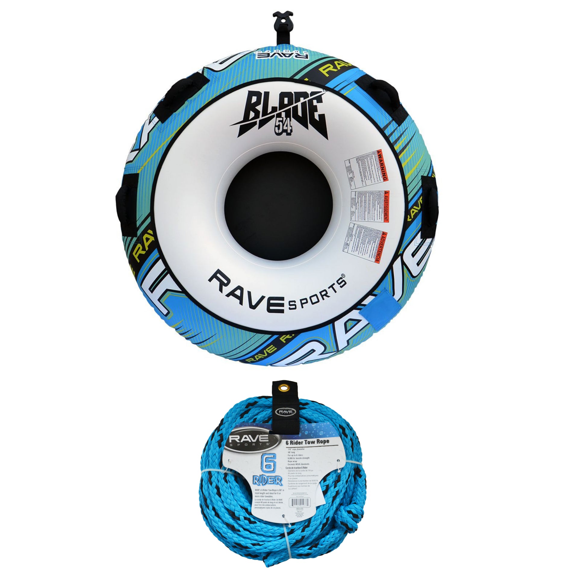 Towables / Tubes - Rave Sports Blade 54" 1 Rider Towable 02262