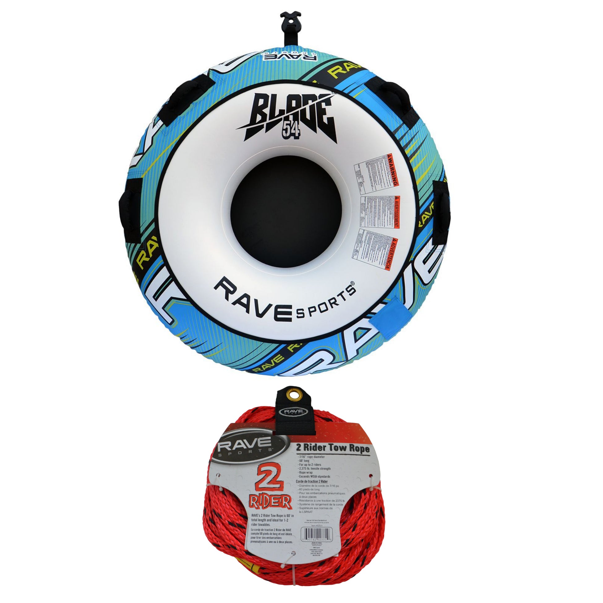 Towables / Tubes - Rave Sports Blade 54" 1 Rider Towable 02262