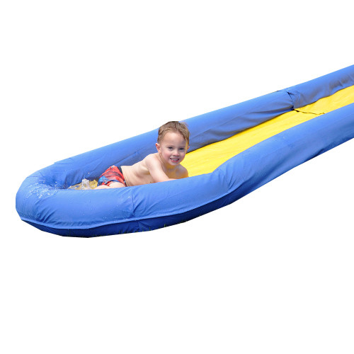 Rave 10' Turbo Chute Catch Pool with a kid on it