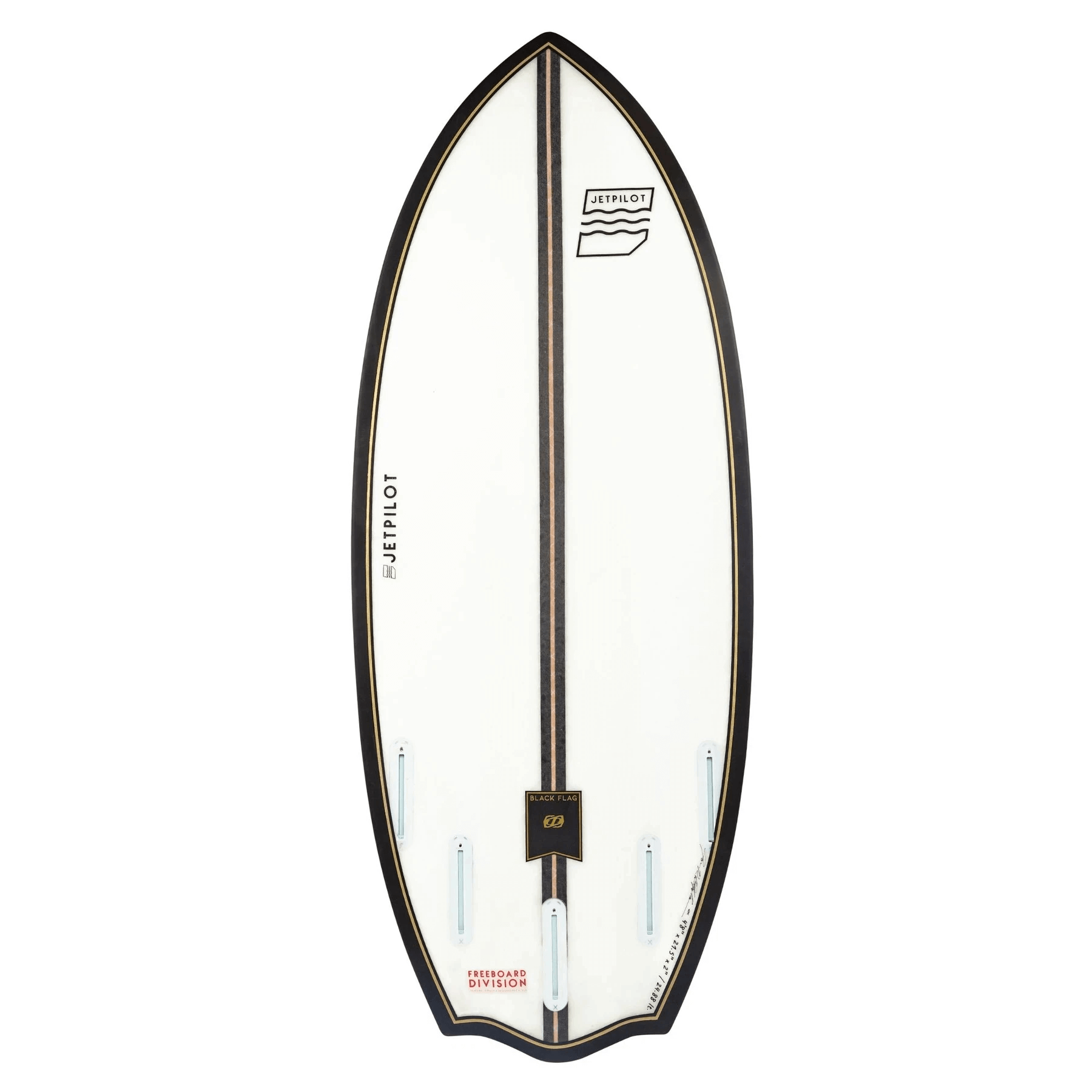 Wakesurfer - Jetpilot Black Flag 4'4"  JP20820